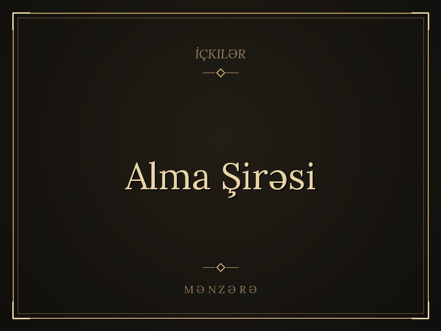 Alma Şirəsi