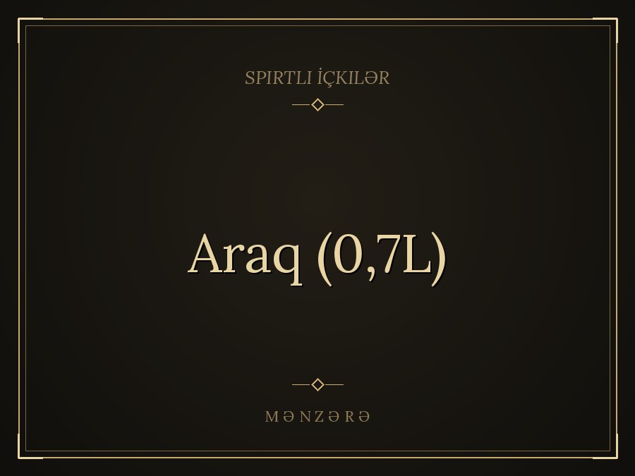 Araq (0,7L)