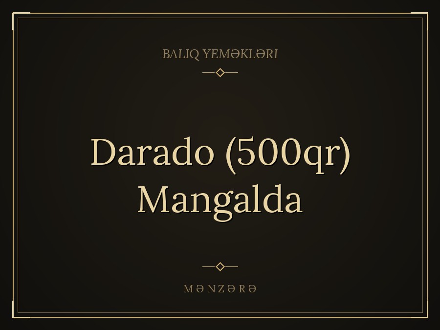 Darado (500qr) Mangalda
