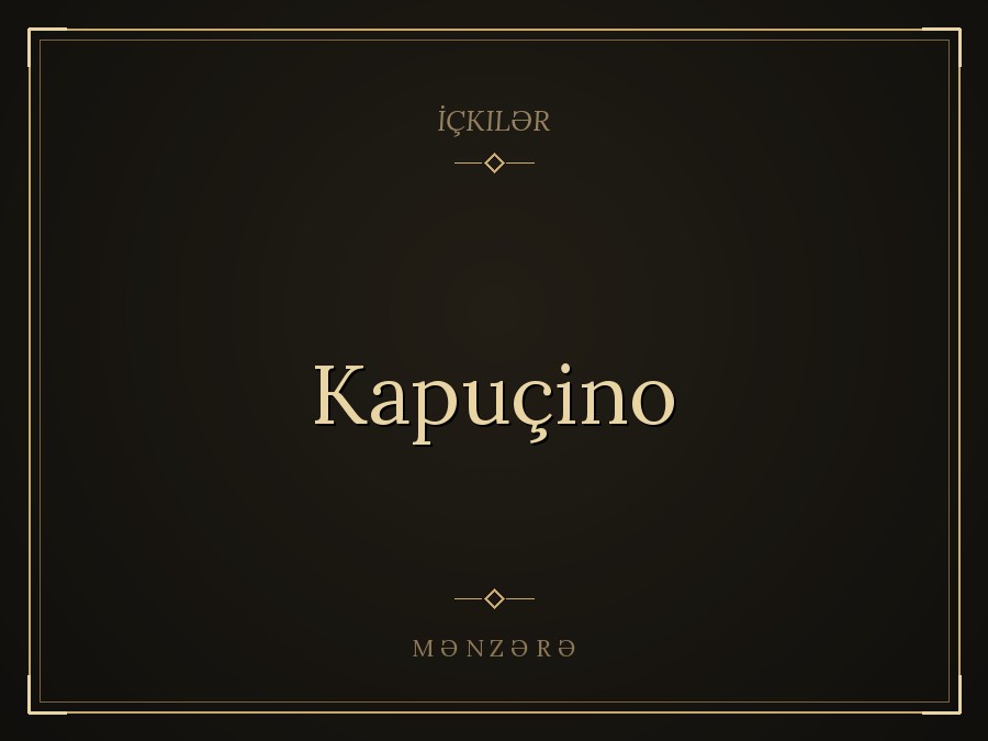 Kapuçino