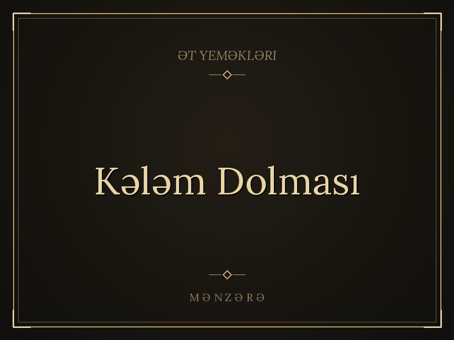 Kələm Dolması