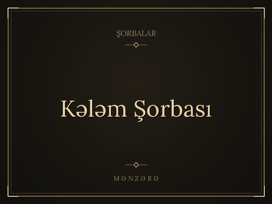 Kələm Şorbası