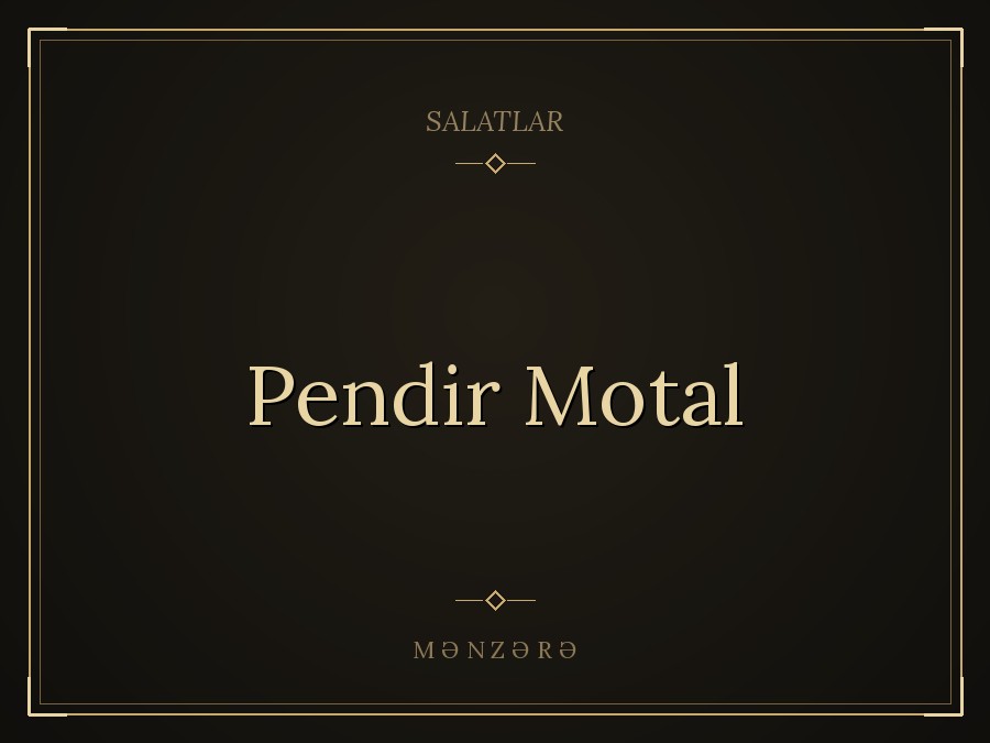 Pendir Motal