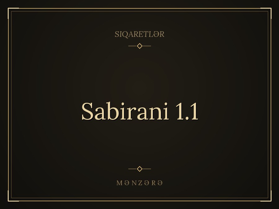 Sabirani 1.1