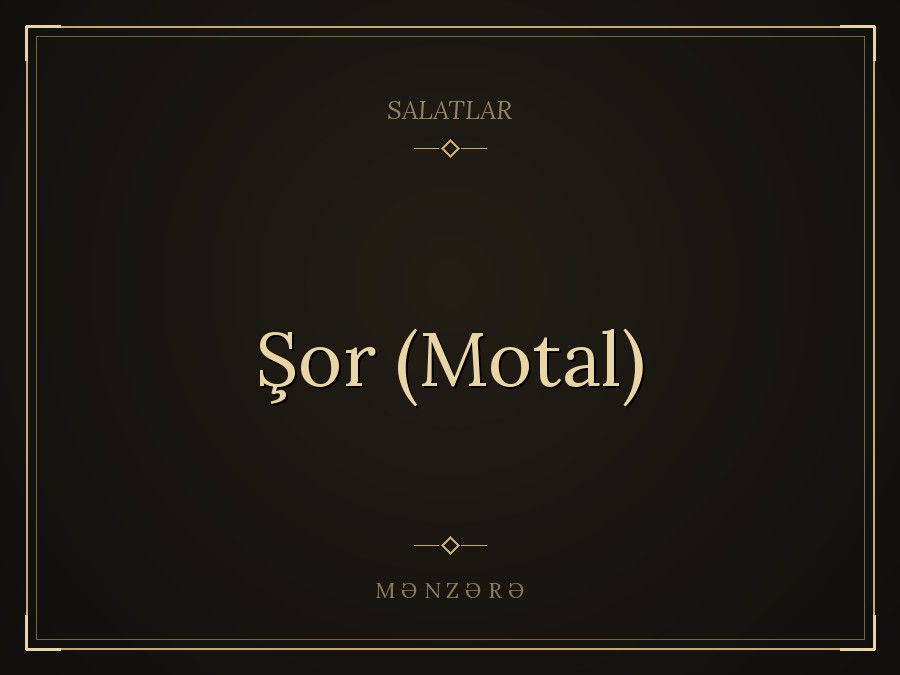 Şor (Motal)
