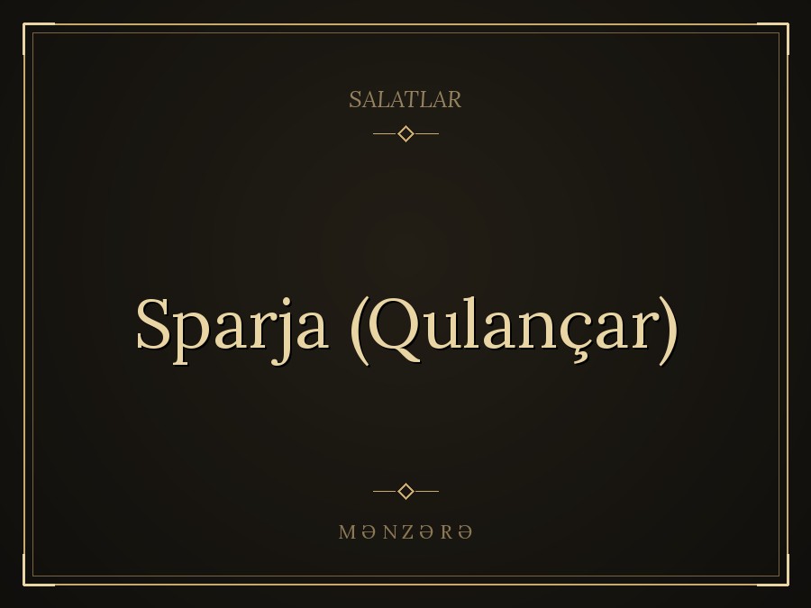 Sparja (Qulançar)