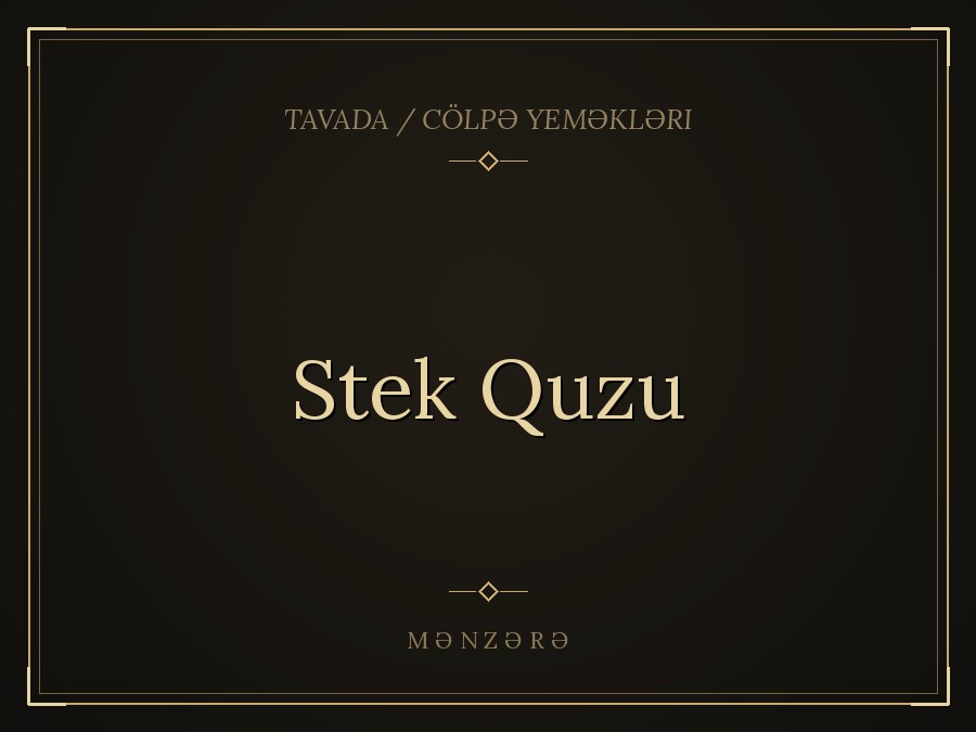 Stek Quzu