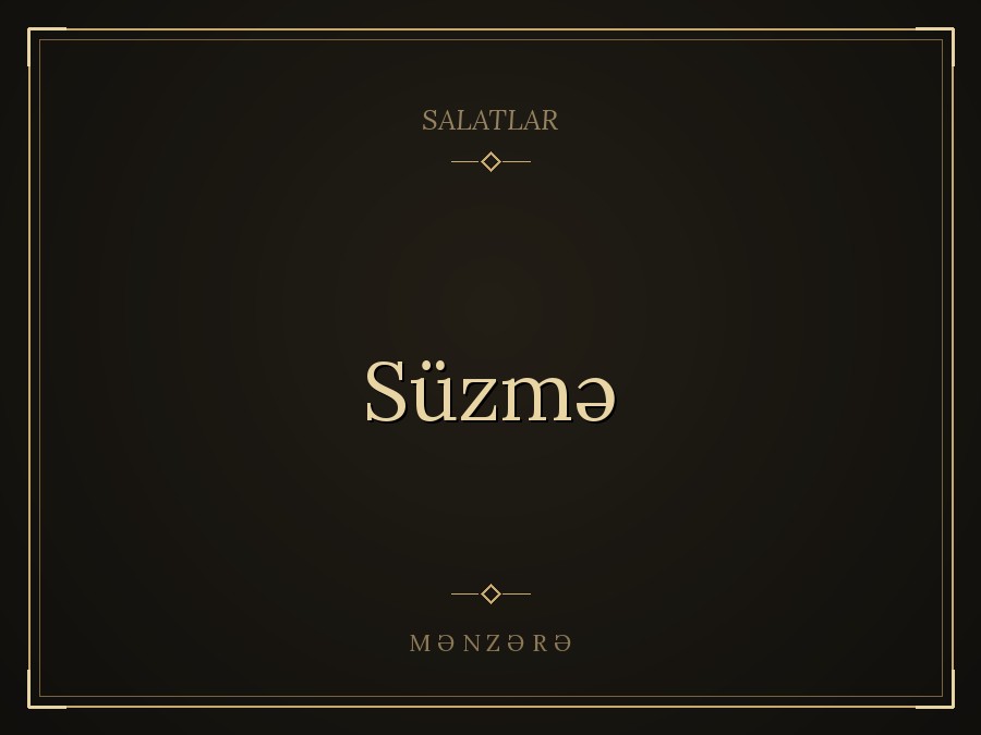 Süzmə