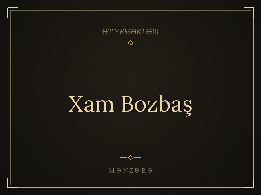 Xam Bozbaş