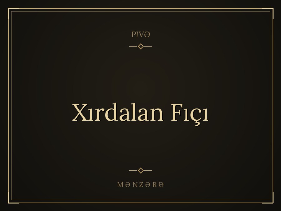 Xırdalan Fıçı