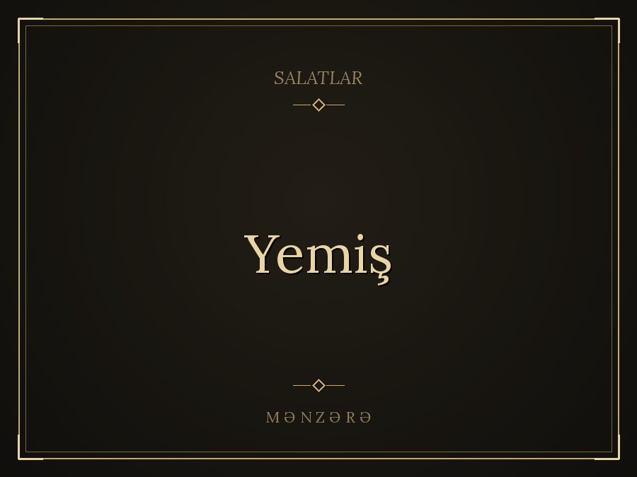 Yemiş